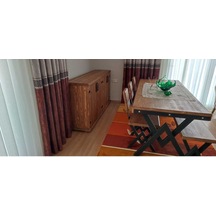 Deryawood Ahşap Yemek Masası-80-220
