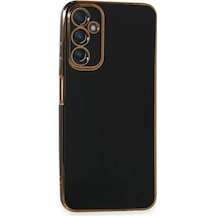 Newface Samsung Galaxy A05s Kılıf Volet Silikon - Siyah