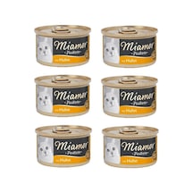 Miamor Pastete Tavuklu Konserve Yetişkin Kedi Maması 6 x 85 G