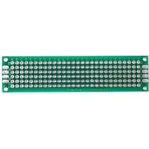 2X8Cm Epoxy Tektaraflı Delikli Plaket