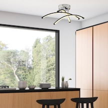 Dosse 3Lü Siyah 28 Watt Plafonyer 3 Renkli Ledli Modern Mutfak Banyo Led Salon Sarkıt Avize Dosse 3Lü Siyah 28 Watt Plafonyer 3 Renkli Ledli Modern Mutfak Banyo Led Salon Sarkıt Avize
