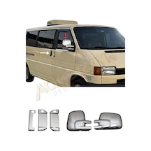 Volkswagen Transporter T4 1995-2003 2'li Krom Set Ayna Kapağı+kapı Kol A+