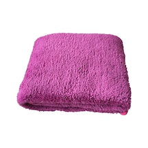 Kedi Ve Köpek Battaniyesi Yumuşak Welsoft Peluş Yıkanabilir Mor 1 Adet Orta Boy 100x80