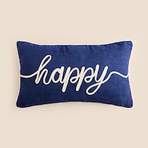 Soft Happy Kırlent - Lacivert - 30x50 Cm Çok Renkli