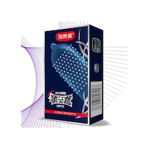 Kob 1 Kutu/10 Adet Yetişkin Prezervatif Lateks Hassas Noktalı Masaj Nervürlü Teşvik