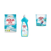 Aquabor Doğal Mineralli 4 Kg Beyaz + Elde Bulaşık + Tablet 3 Lü Set 0.75 LT - 2.5 LT - 12 KG 91772845