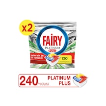 Fairy Platinum Plus Bulaşık Makinesi Deterjanı 240'lı 120 x 2