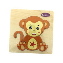Mega-ahşap Maymun Puzzle