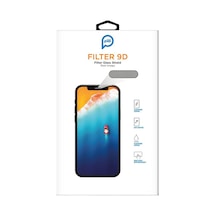 Piili Apple iPhone Uyumlu  16 Pro Max Toz Filtreli 9d Tam Kaplayan Ekran Koruyucu 65448129