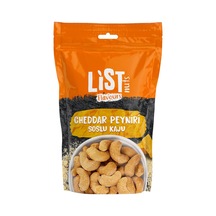 5 Adet List Flavours Kızartılmış Cheddar Soslu Kaju 100g 100 G