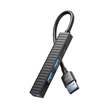 Hub014a Usb-c Usb-a Çıkışı 3 Usb-a Sd Kart Girişli Usb Çoklayıcı Bilgisayar Dönüştürücü Masaüstü