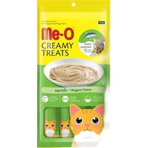 Me-o Creamy Treats Mavi Yüzgeçli Orkinos Balıklı Ek Besin Ve Kedi Ödülü 4x15gr