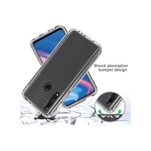 İle Uyumlu Şeffaf Clear Silikon Yüksek Kalite Darbeye Dayanıklı Şık Telefon Kılıfı Y9 Prime 2019 / Psmart Z 50 x 22