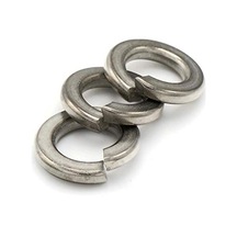 Kilit Yıkayıcı Bölünmüş Halka 18-8 Paslanmaz Çelik-3/8 ' .377 Id X .680 Od X .078 Kalın Miktar-100 Paslanmaz Çelik