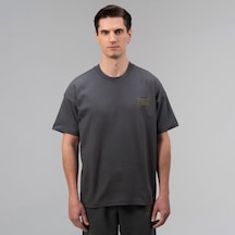 Everlast Authentic Boxing 2.0 Oversize Gri Erkek T-shirt Tm0156 Gri