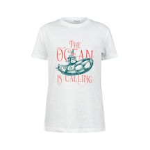 2as Aja Çocuk Baskılı T-shirt 218 Beyaz