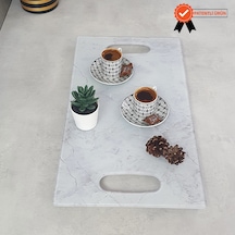 Decorita Cam Tepsi Taş Görünüm 29Cm X 52Cm