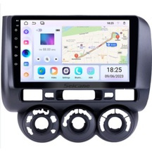 Foxus Honda/jazz Cıty 4gb Ram 64gb Hafıza Android Dokunmatik Ekran Oto Teyp - Carplay Wifi Gps Bluetooth Kamera Destekli Oem