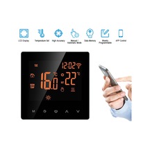 Shineyee Ev Ofis Akıllı Isıtma Termostati - Wifi İle Uzak Kontrol, Haftalık Programlama, Dokunmatik Ekran, 16a, Turuncu Işık, Beyaz Kasa