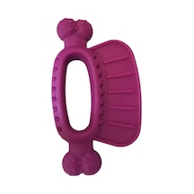 Plastik Eğitim Tutmalı Kemik 18 Cm Mor Mor