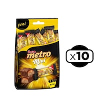 Ülker Metro Mini Çikolata 10 x 102 G