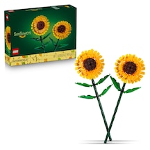 LEGO® Botanicals Ayçiçeği 40524 – 8 Yaş ve Üzeri Çocuklar için 2 Ayçiçeği İçeren Yaratıcı Oyuncak Yapım Seti (191 Parça)