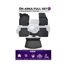 Volkswagen Tiguan 2016-2023 5d Karbon Paspas Takımı +3d Pvc Üst B