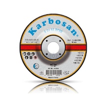 Karbosan 125 X 6.4 Metal Taşlama Taşı 10 Adet