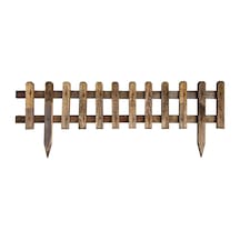 Bahçe Çiti Dekorasyon Ahşap Çit 120 CM 2039