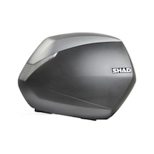 Motosiklet Sh36t Yan Çanta Takım Siyah Titanium Motor Tur Çantası