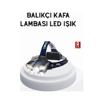 Profesyonel Şarjlı Led Far Ipx5 Suya Dayanıklı, 4 Işık Modu, Hareket Sensörlü