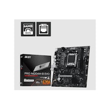 Pro A620am-b Evo Ddr5 6800mt/s 1xhdmı 1xvga 1xm.2 Usb Matx Am5 Am5 9000/8000/7000 Seri İle Uyumlu Diğer