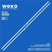 Sony Kdl-43wd753 43'' İnç 2 Adet Tv Led Bar Tvnizi Açıp İçindeki Led Barla Birebir Aynısı Olduğunu Görmeden Almayınız. Sonrasında İade Almamaktayız. Beyaz