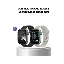 Mey İthalat Akıllı Saat Kablosuz Şarjlı Bluetooth 5.2 Arama Bildirim Sesli Asistan 420 Mah