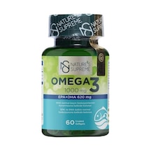 Nature's Supreme Omega 3 1000 MG 60  Kapsül