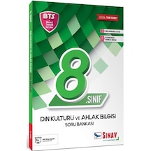 8.Sınıf LGS Din Kültürü ve Ahlak Bilgisi Soru Bankası- Sınav Dergisi Yayınları
