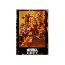 Bedeko Yıldız Savaşları Boba Fett Art Mdf Tablo 25 Cm X 35 Cm