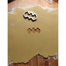 Batman Kurabiye Kalıbı Beyaz