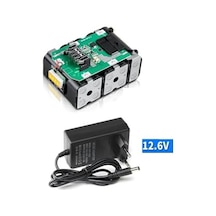 Depolife Şarjlı Matkap Için Şarj Adaptörü 12 Volt 14v 18v 20v 48v 58v Li-on Pil Şarj 5.0 Mh Üniversal