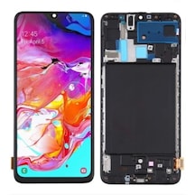 Samsung Uyumlu Galaxy A70 A705f Lcd Ekran Dokunmatik Çıtalı Tft Copy