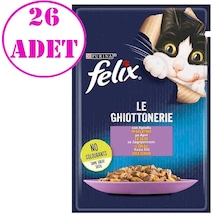 Purina Felix Kuzu Etli Yaş Kedi Maması 85 Gr 26 Ad