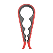 Kırmızı 1 Adet Çok Fonksiyonlu Konserve Açacağı Kavanoz Açacağı Şişe Kapağı Gripp Ev Mutfak Gereçleri Açık Kavanoz Mutfak Aracı Kırmızı