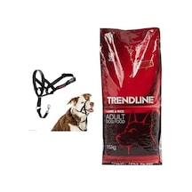 Of Animals Halti Ağızlıklı Tasma, Boyut 2 Siyah + Trendline Kuzu Etli & Pirinçli Yetişkin Köpek Maması 15 Kg 103 Ivory