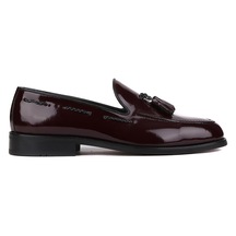 Shoetyle - Bordo Rugan Deri Erkek Klasik Ayakkabı 250-2350-800-bordo