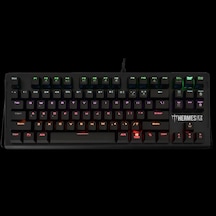 Gamdıas Hermes-e2, Usb Kablolu, İngilizce, Mekanik Switch, 7 Renk, Gaming Klavye
