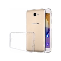 Samsung Galaxy Uyumlu J7 Prime Kılıf Lüx Şeffaf Silikon Kılıf
