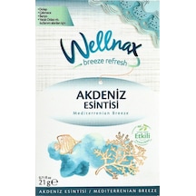 Wellnax Askılı Dolap Ve Çekmece Kokusu Akdeniz Esintisi 4 Adet