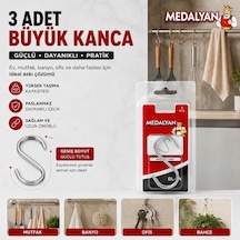 Medalyan ''s'' Kanca Büyük Inox
