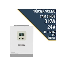 Lexron 3kw 3kva 24v Mpptakılllı Hvbrit Solar Jeneratör