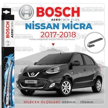 Nissan Micra Muz Silecek Takımı 2017-2018 Bosch Aerotwin N11.4228